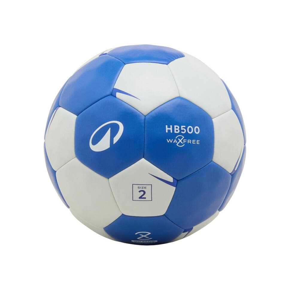 preview for ballon-de-handball-taille-2-sans-resine-h500-waxfree-blue-grey-s2